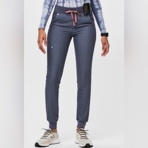 Figs scrubs Technical set Small blue Heather denim